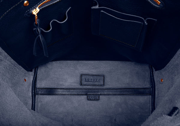 Leather Knapsack - Handmade Leather Bag