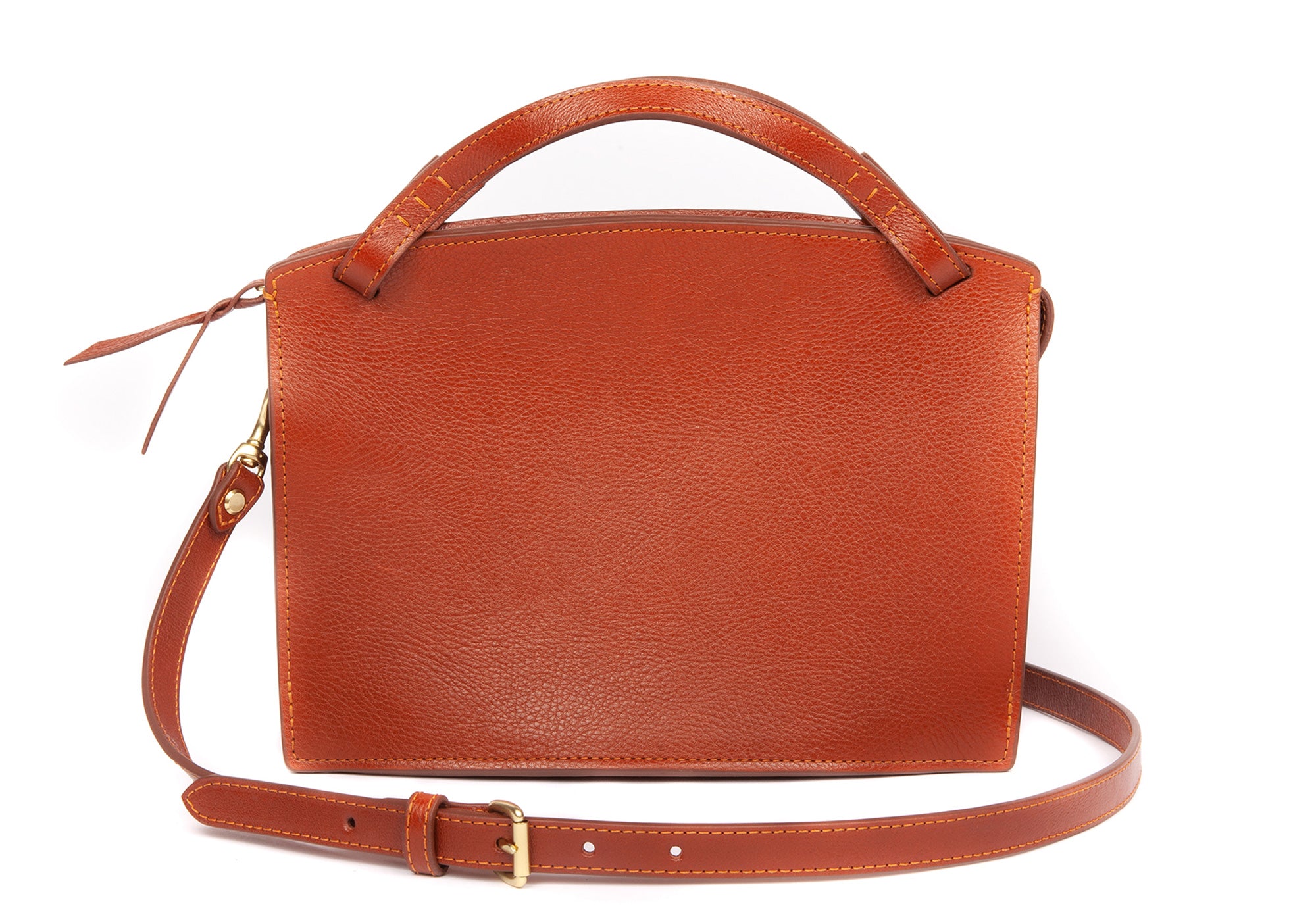 Leather Bag | Made in USA by Sole Survivor | St. Louis, Mo Tan