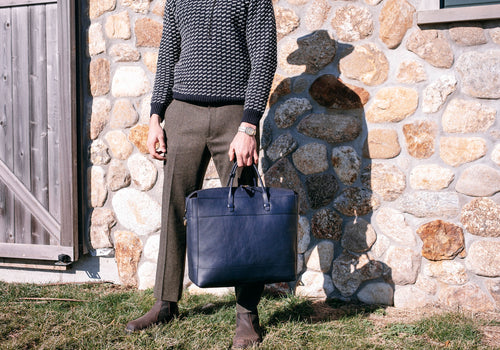 Lotuff Leather Bags: Men's Collection