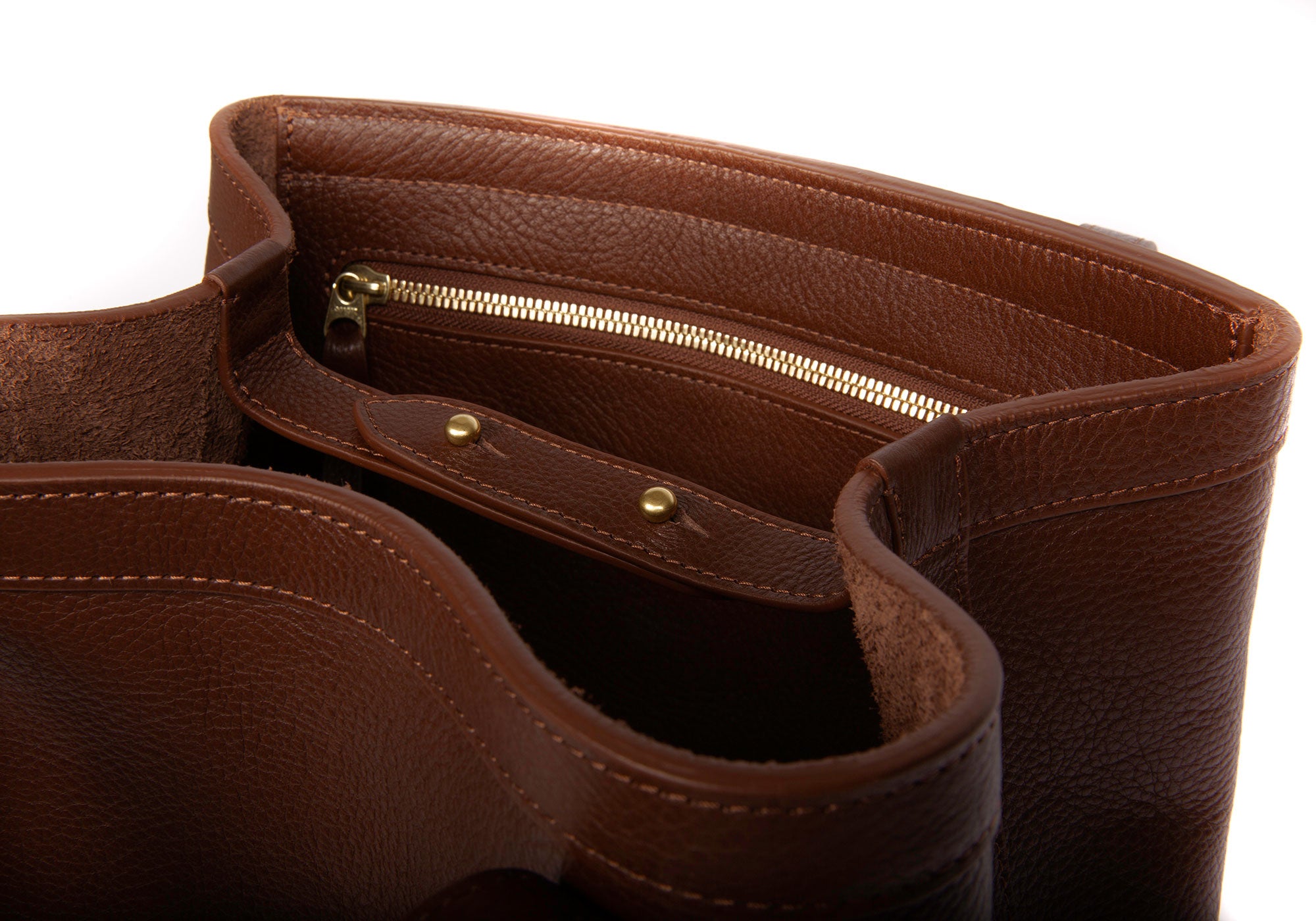 Angle Tote - Handmade Leather Tote Bags