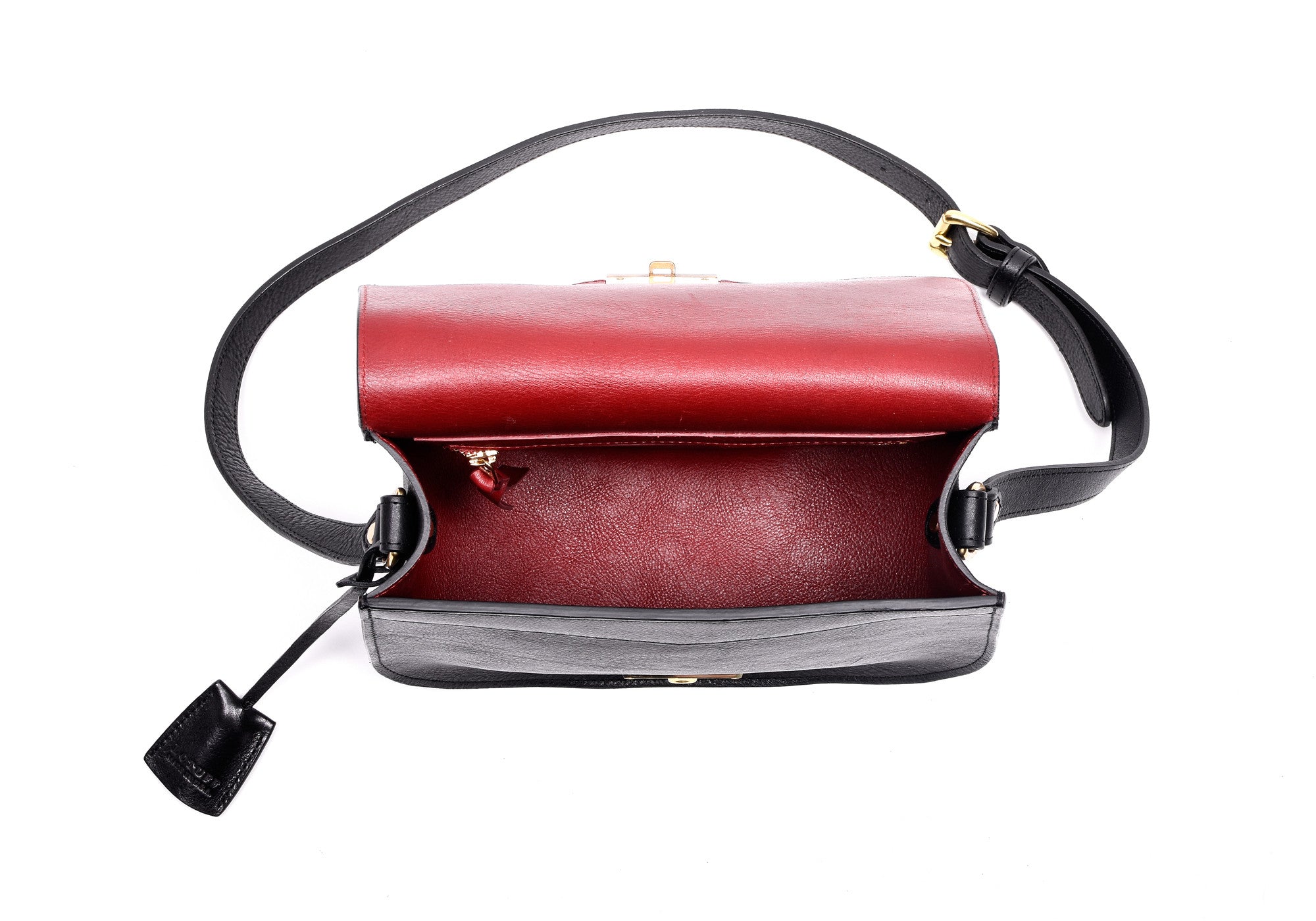Arc Shoulder Bag - Handmade Women's Leather Handbag and Purse