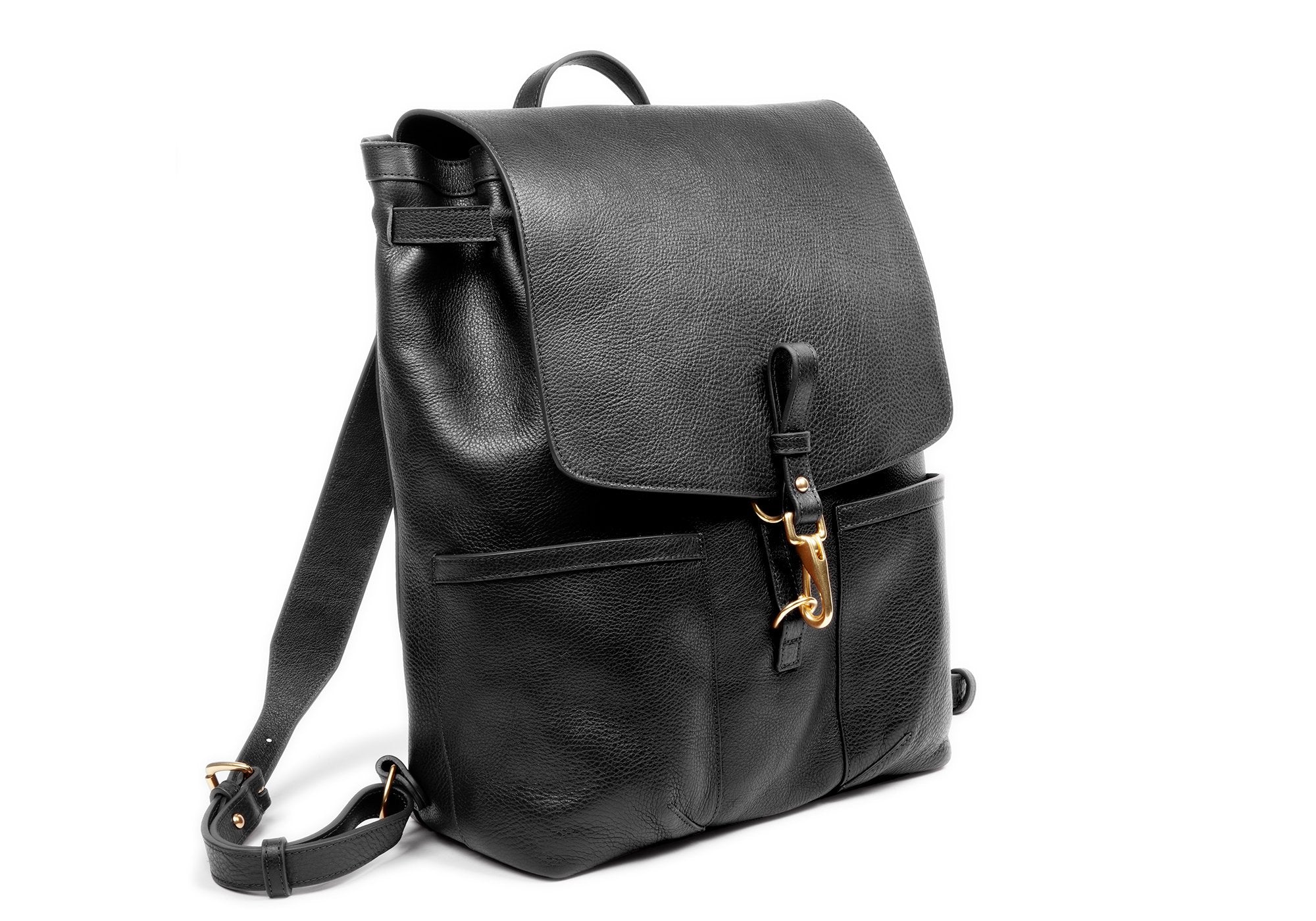 Knapsack Black - Gillis London, Multi-functional Leather Camera Bags