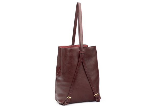 The Sling Backpack - Handmade Women's Leather Backpack and Bucket Bag