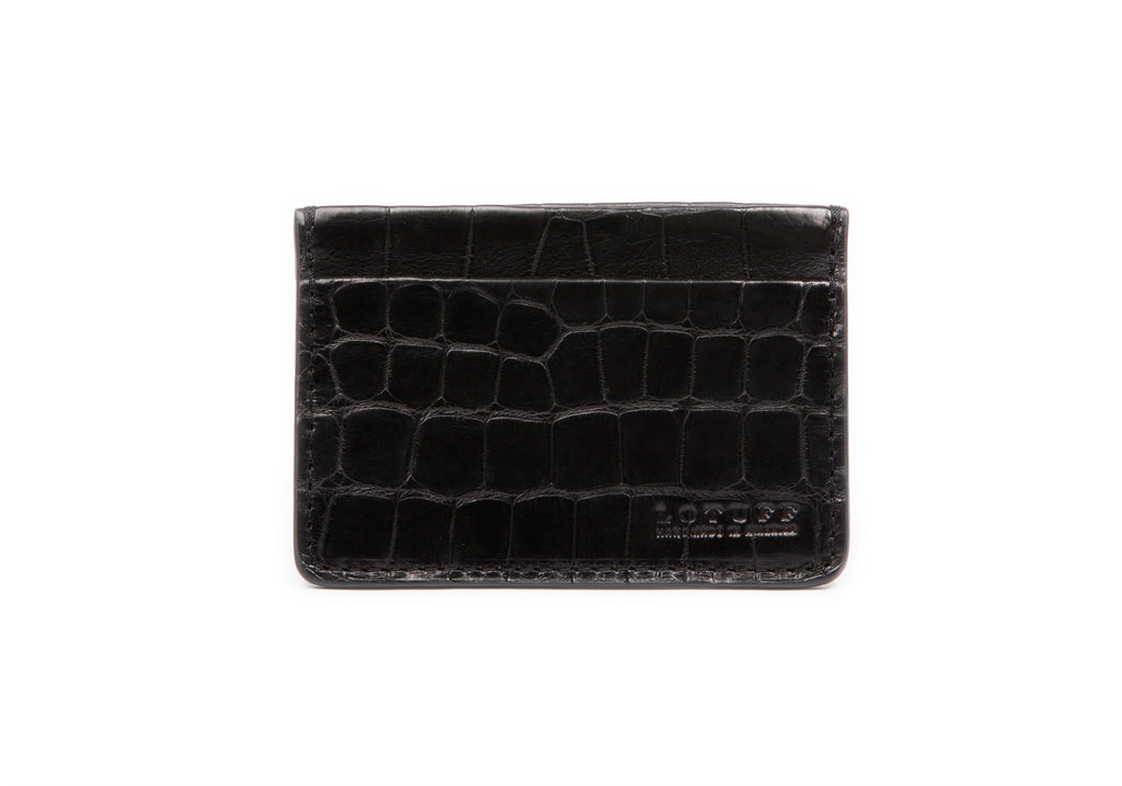 Credit card case XXL «Platinum» - Alligator