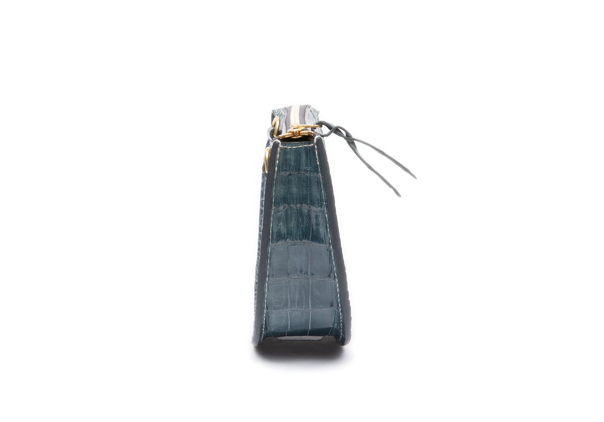 The Alligator Mini Belt Bag Luna - Handmade Women's Leather
