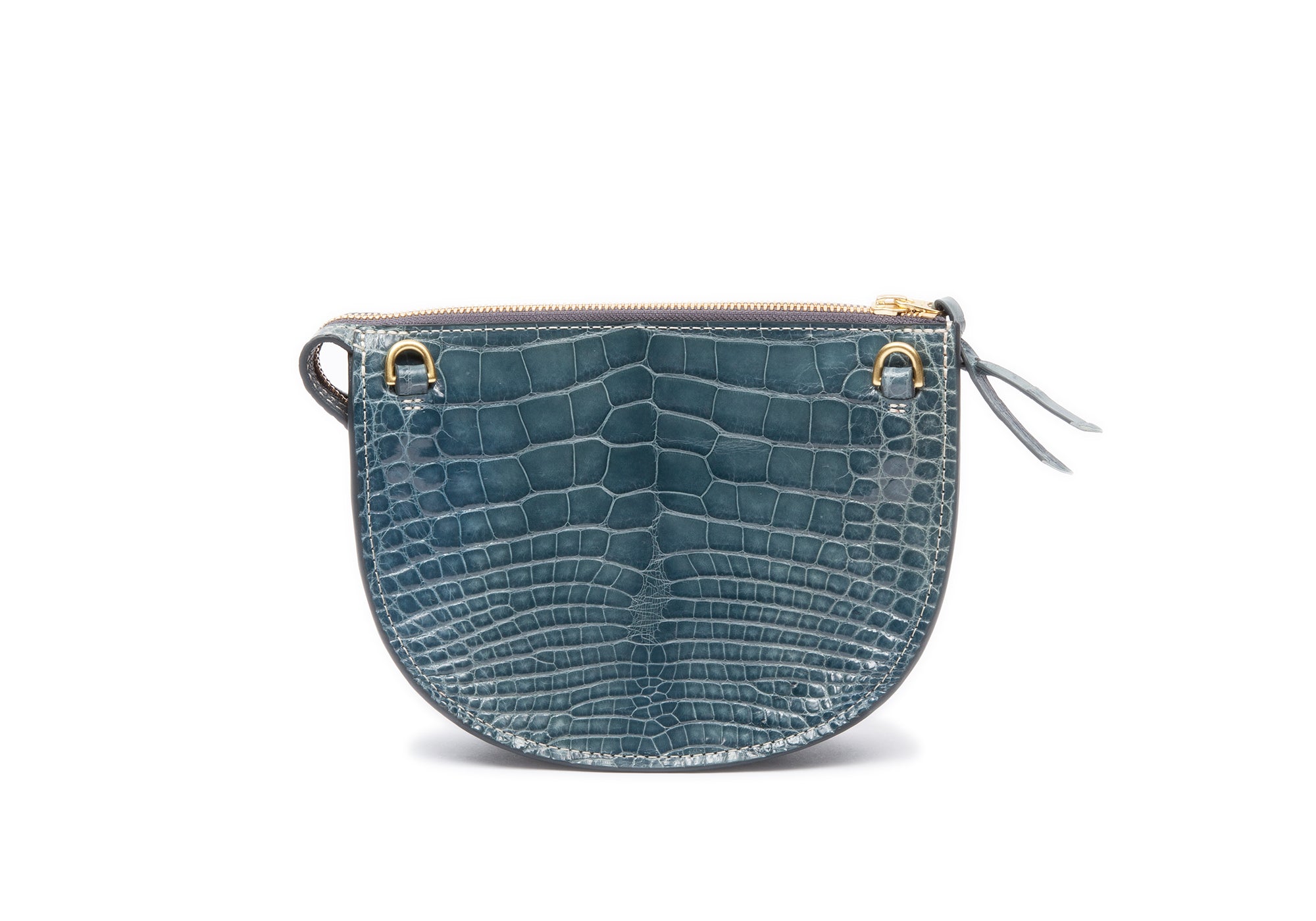 Olive + Gold Crocodile Bag - Vintage Women's Cream Crocodile Handbag – BLUE  JEAN BABY