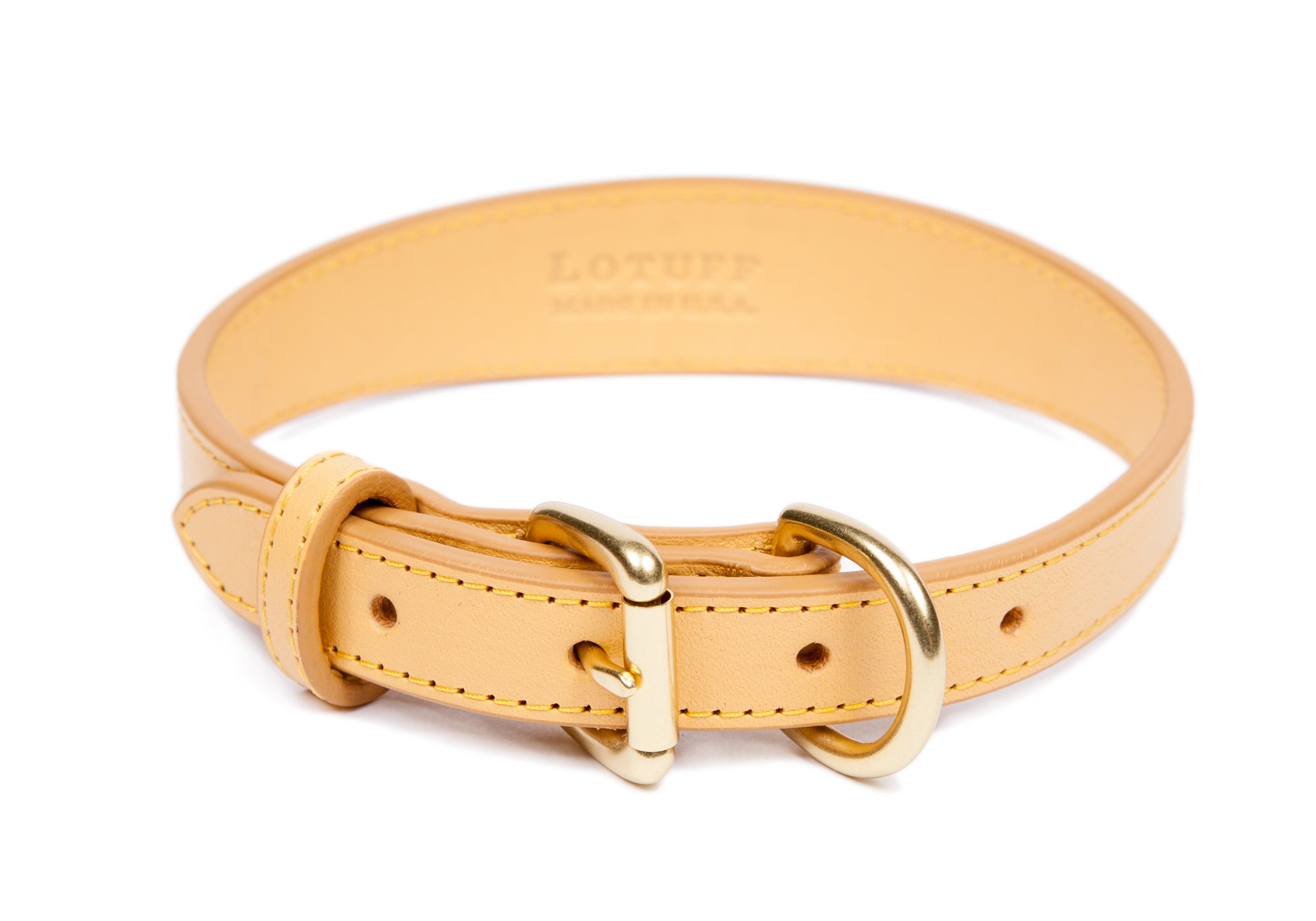 LV Leather Collar – Castellar collars