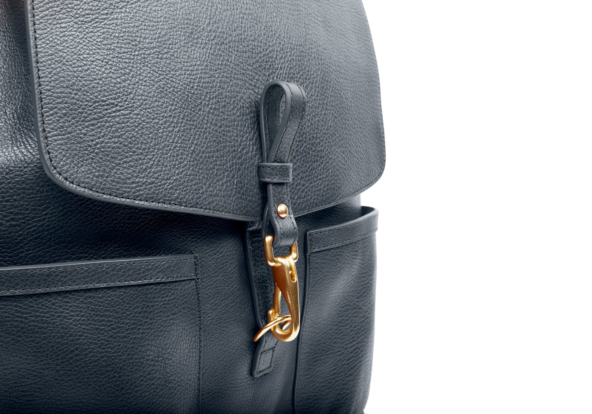 Leather Knapsack