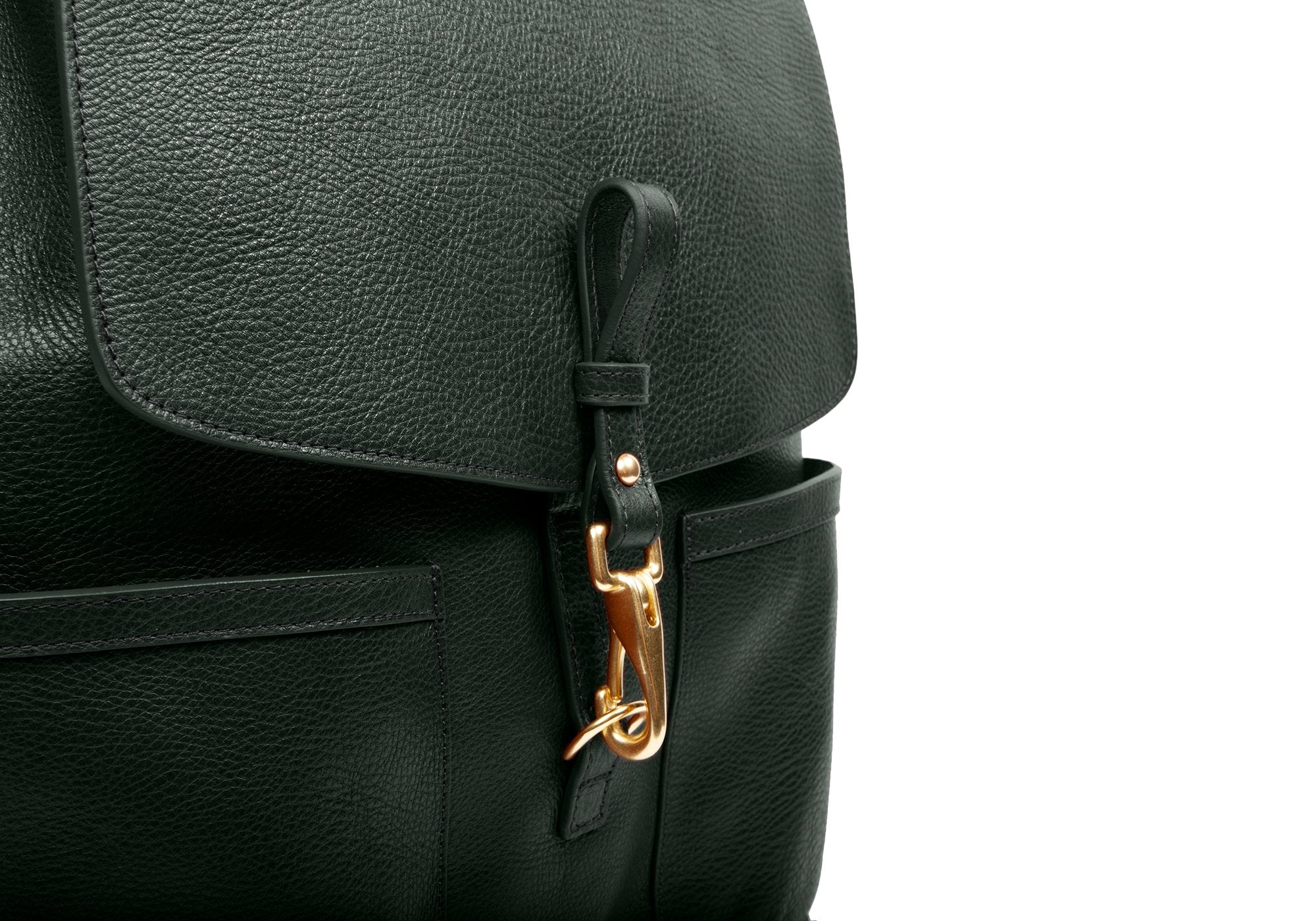 Leather Knapsack - Handmade Leather Bag