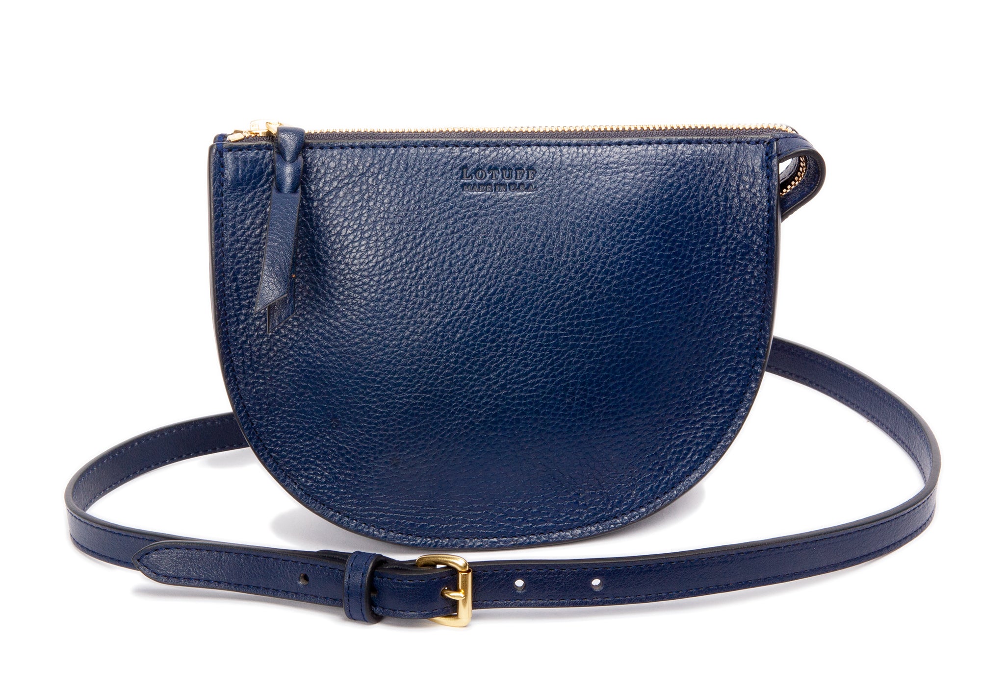 The Mini Luna Belt Bag Indigo-Electric Blue