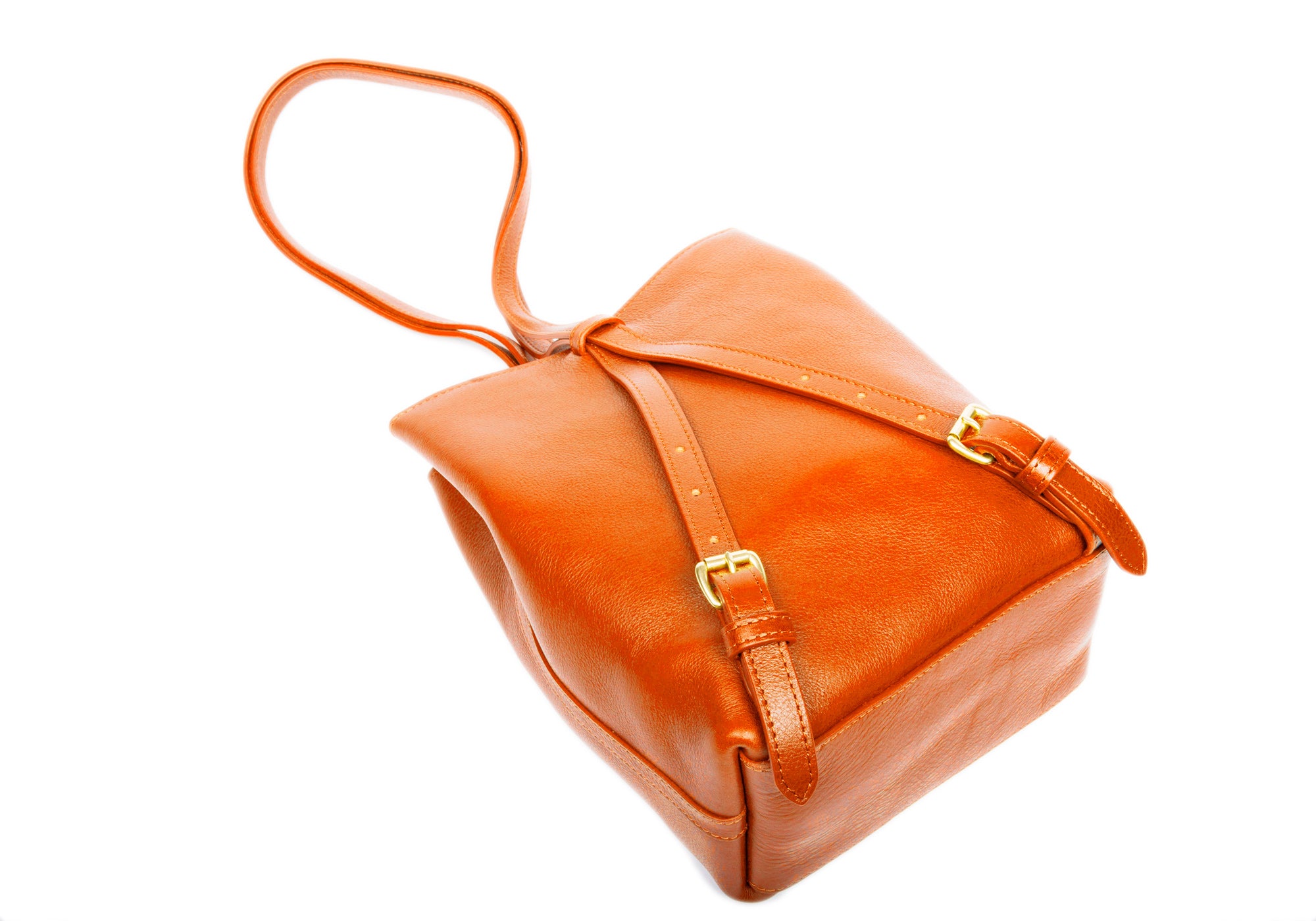 The Mini Sling Backpack Orange