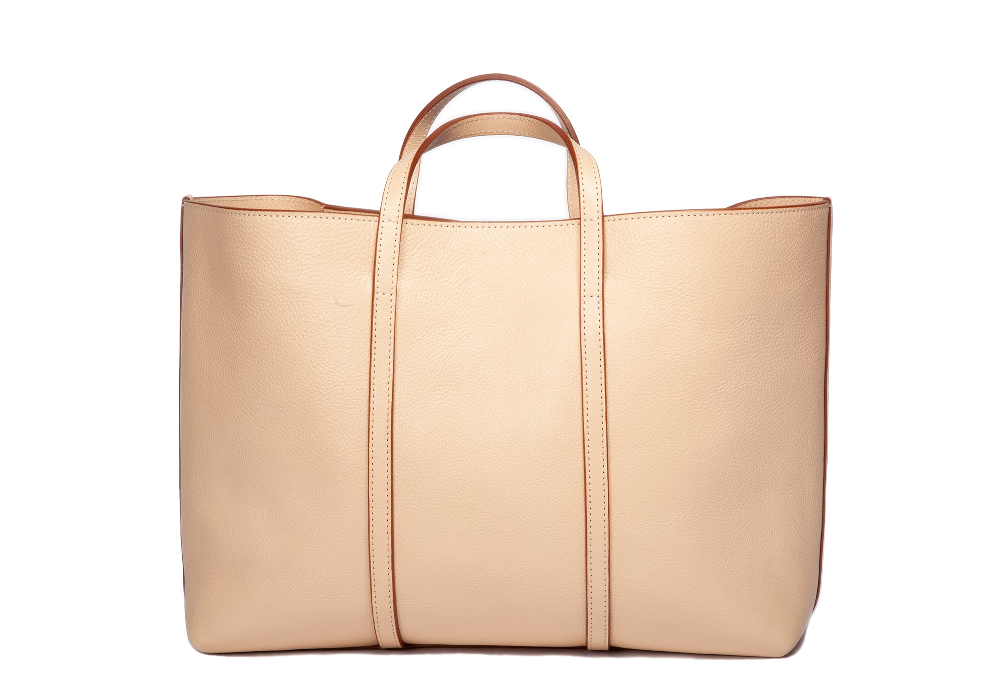 The Morris Leather Tote Natural