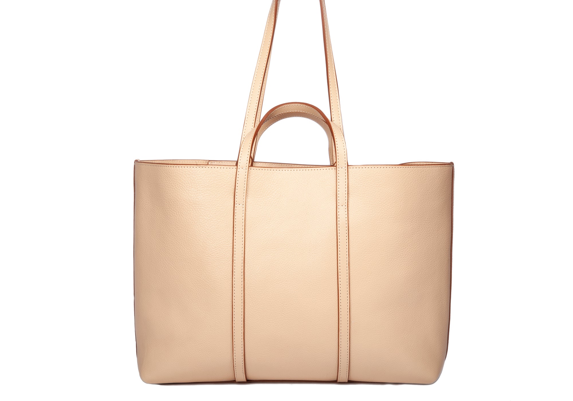 The Morris Leather Tote Natural