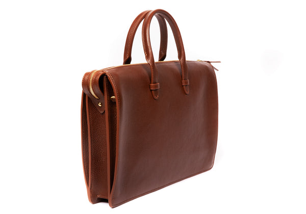 The Triumph Briefcase - Handmade Leather Briefcase and Bag