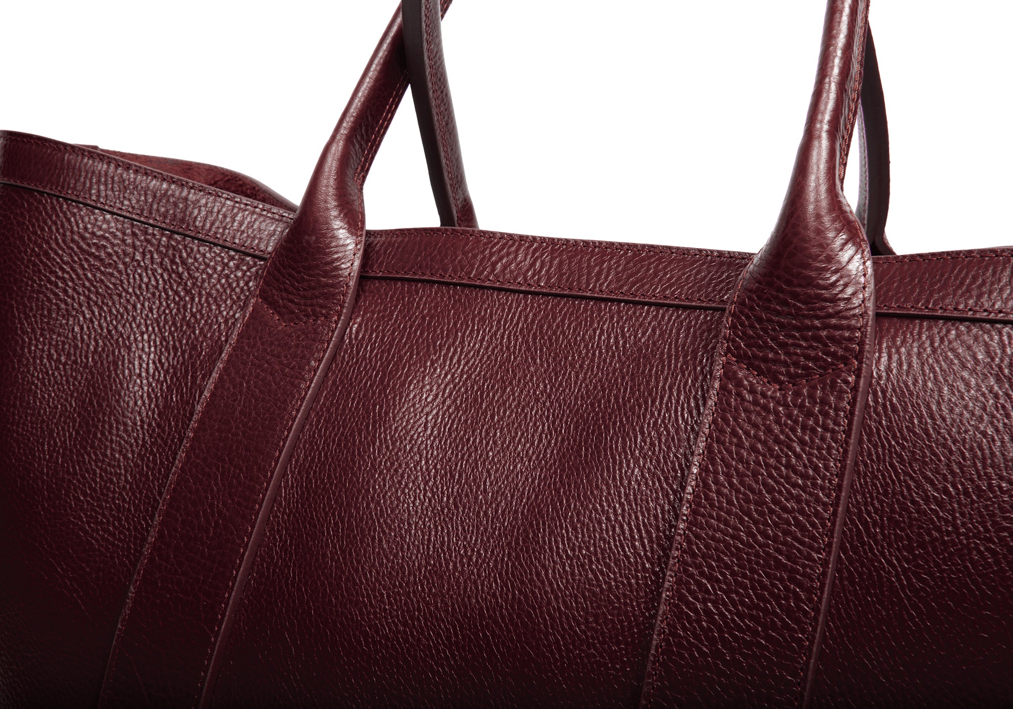 Leather Working Tote Cordovan