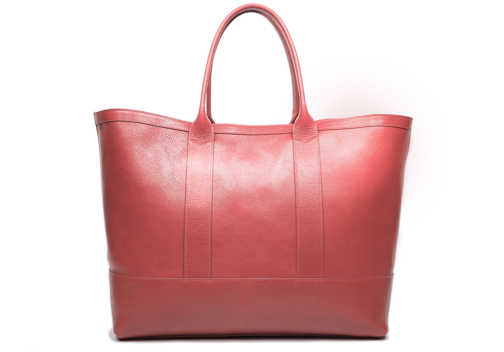 Leather Working Tote Rosewood