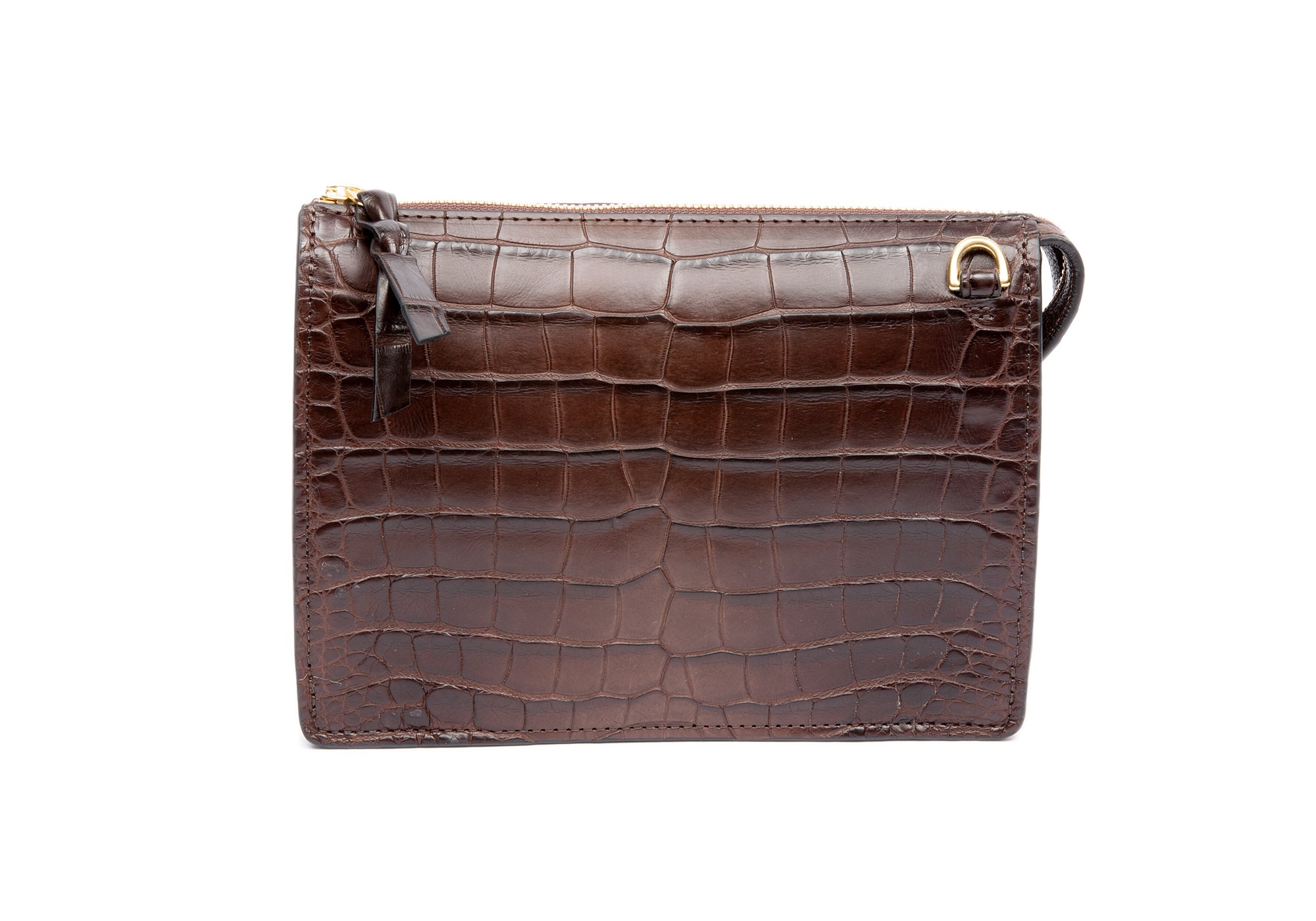 Mercedes Crocodile Leather Handbag With Free Wallet - CIAO SOOS