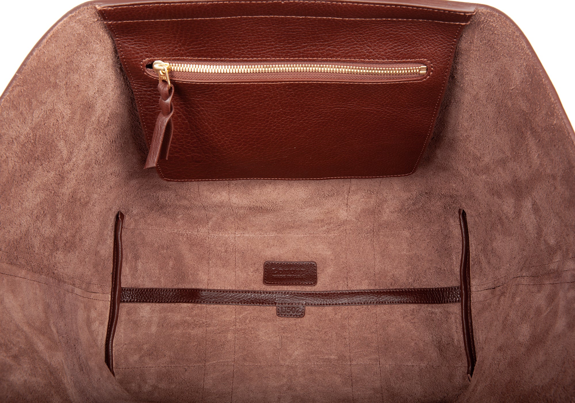Leather Working Tote Chestnut