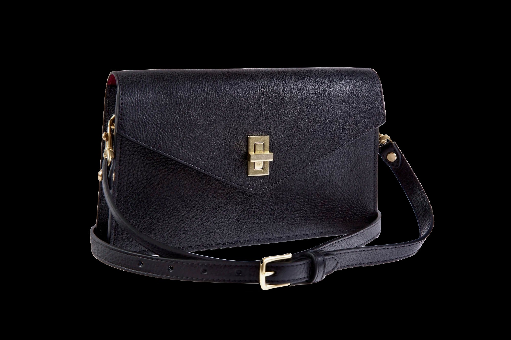 The Vincent Clutch Black/Red|Front View
