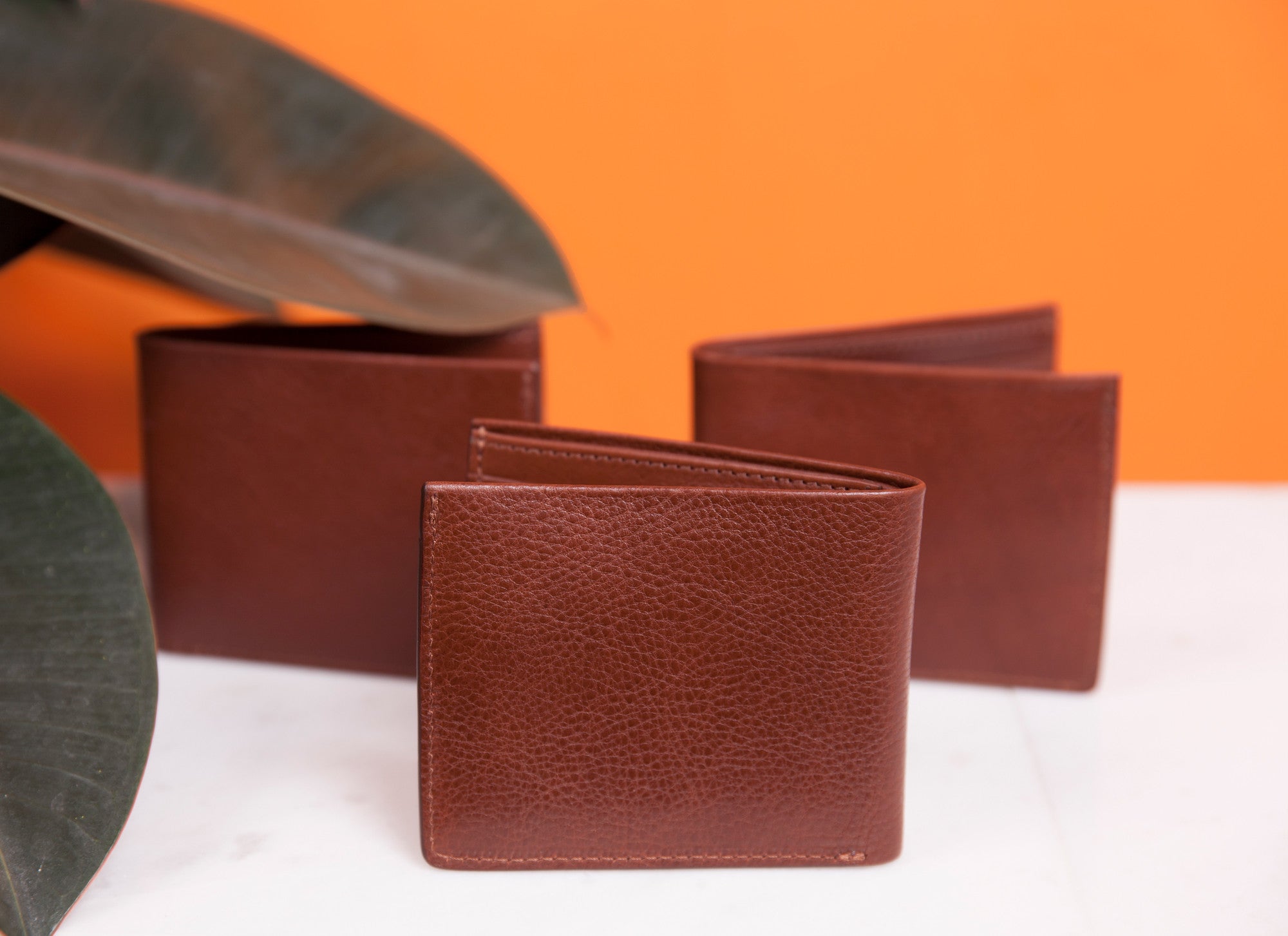 Leather Bifold Wallet Lifestyle