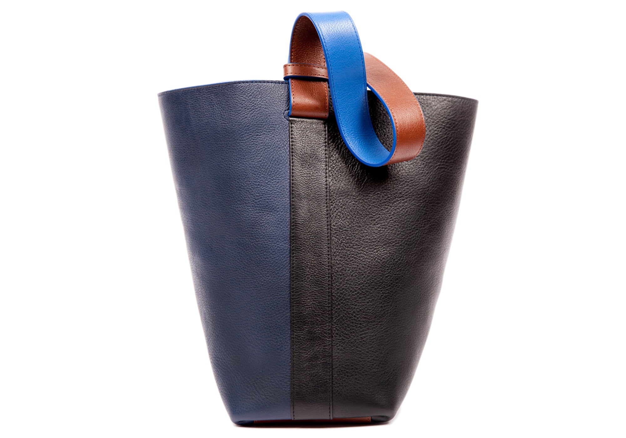 Bucket Leather Shoulder Bag