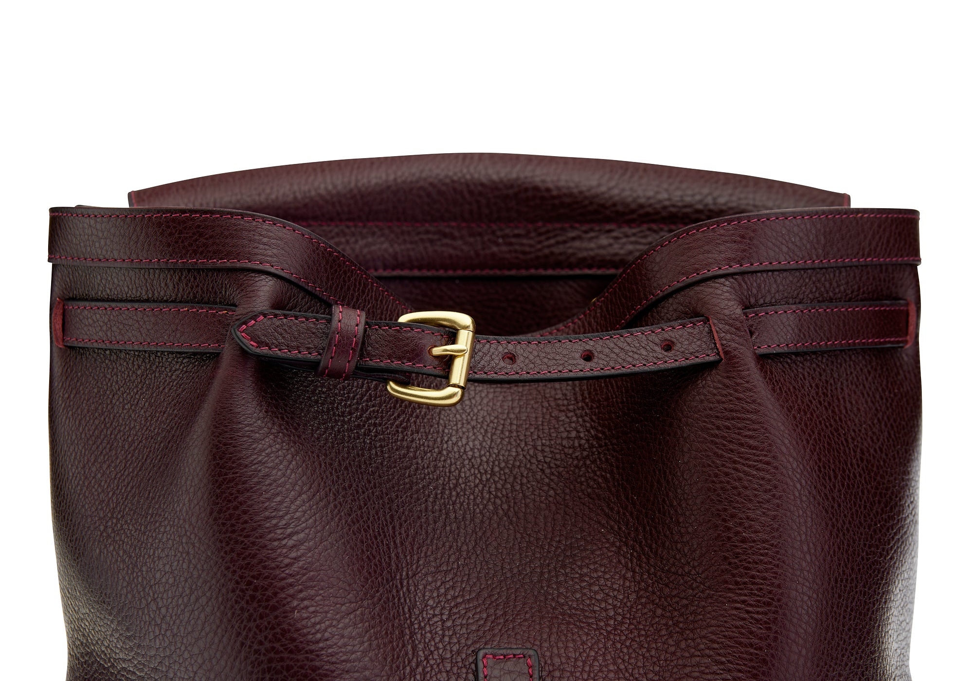 Buckle of Leather No. 5 Knapsack Cordovan